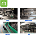 Big Hersteller automatischer Wärmeschrumpfhülle -Etikettierungsmaschine mit Dampfschrink -Tunnel für Haustier/Glasflaschen